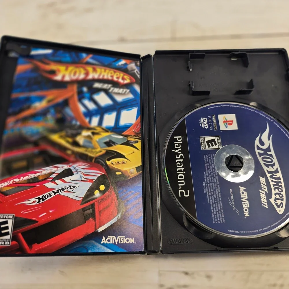 Hot Wheels Beat That! Sony PlayStation 2 PS2 Racing Game Activision 2007